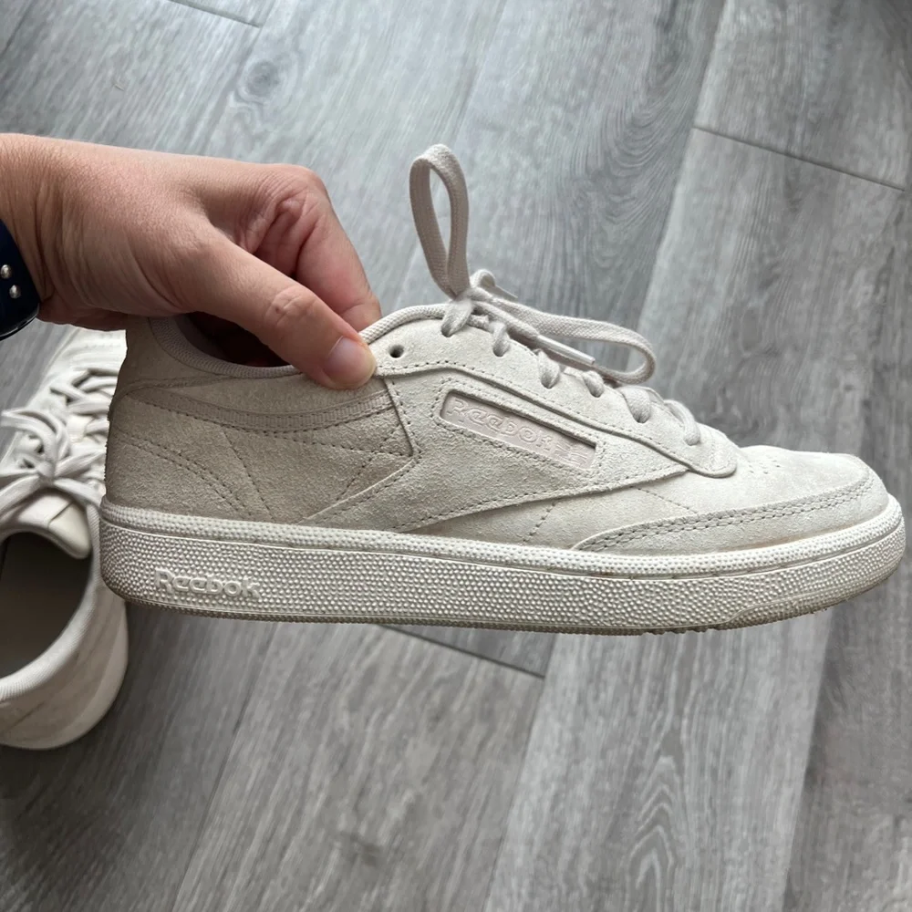 J. Crew Reebok® Club C suede sneakers - Picture 8 of 10